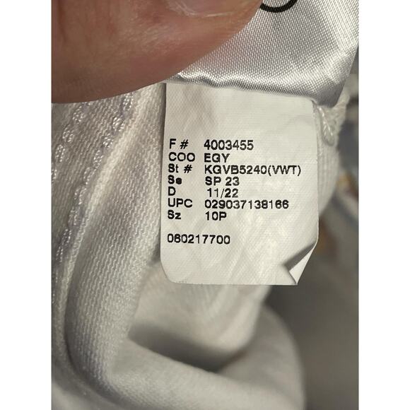 Gloria Vanderbilt Pants Womens 10P Floral Amanda Capri Stretch Denim Petite - Picture 14 of 14